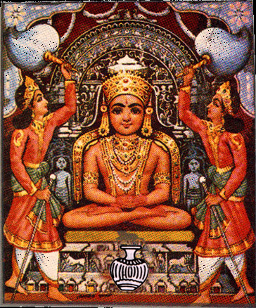 Sacred portrait of Mallinath Bhagwan venerated in temples